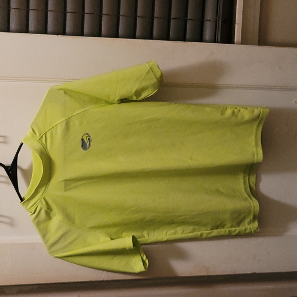 Green swimming shirt